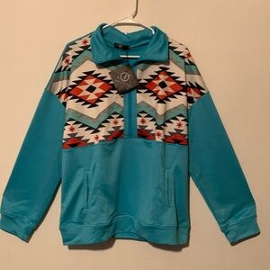 NHICDNS Woman’s Southwest Themed  Pullover NWT